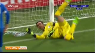 خلاصه بازی : الاهلی امارات  2 -1  استقلال