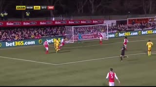 خلاصه بازی : سوتون یونایتد 0 - 2 آرسنال