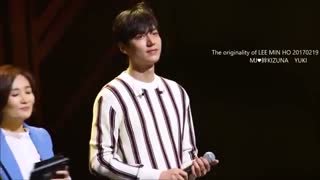 *~لی مین هو^-^ فن میتینگ سئول،19 فوریه ی 2017~آهنگ my everything*~