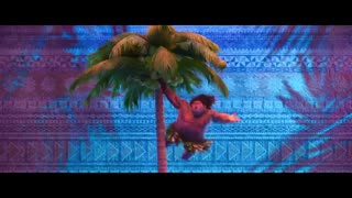 موزیک ویدیو انمیشن moana با خوانندگی the rock  دویان جانسون