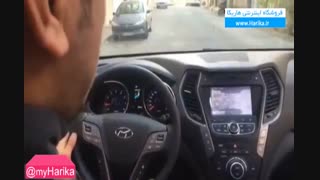 ویژه اونایی که پارک دوبل بلد نیستن  (سیستم پارک اتومات سانتافه  2015 )