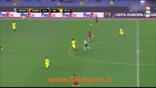 صعود آ اس رم علی رغم شکست مقابل ویارئال در المپیکو