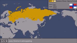 نقشه تاریخی روسیه