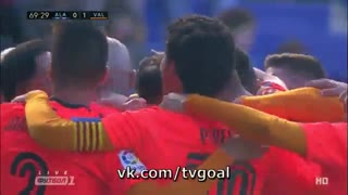 خلاصه بازی : آلاوس 2 - 1 والنسیا