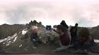فیلم 360 درجه از پلنگ برفی