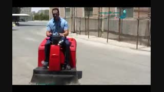 سوییپر / جاروی خیابانی برای محوطه های بیرونی و خیابان