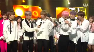 BTS 'Spring Day' won 1st Place @ Inkigayo