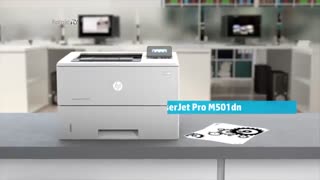 آشنایی با پرینتر HP LaserJet Pro M 501 Printer