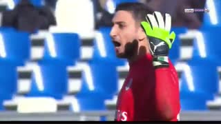 خلاصه بازی: ساسولو  0 - 1  آث میلان