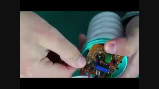 ساخت چراغ قوه با لامپ کم مصرف