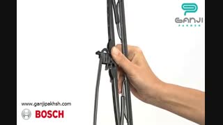 آموزش نصب تیغه برف پاک کن برروی خودرو-گنجی پخش