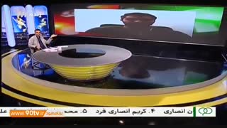 گفتگو با انصاری فرد ستاره ی این روزهای المپیاکوس (نود ۹ اسفند)