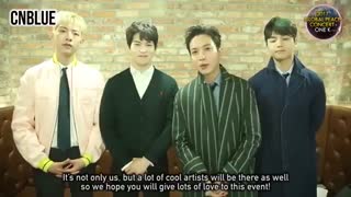 17.02.25 CNBLUE Message for.... 2017 Global Peace Concert One K in Manila